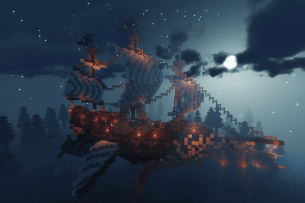 Flying Pirate Ship - _Grimble